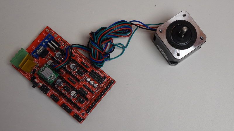 how to learn robotics with arduino - stepper motor with ramps 1.4